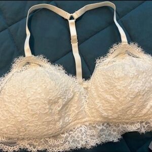Aerie Eyelash Lace Padded Bralette